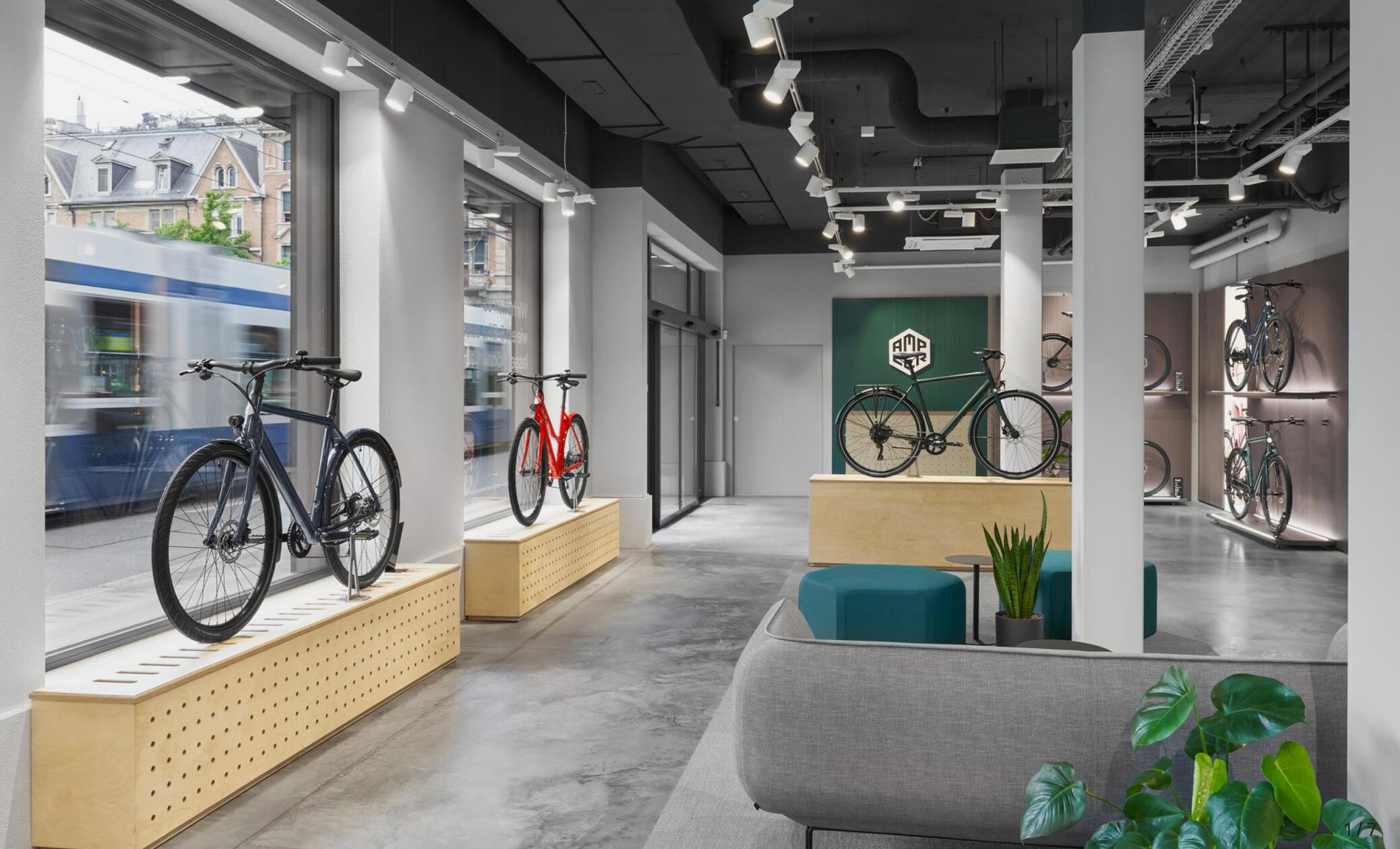 Zürich showroom interior design