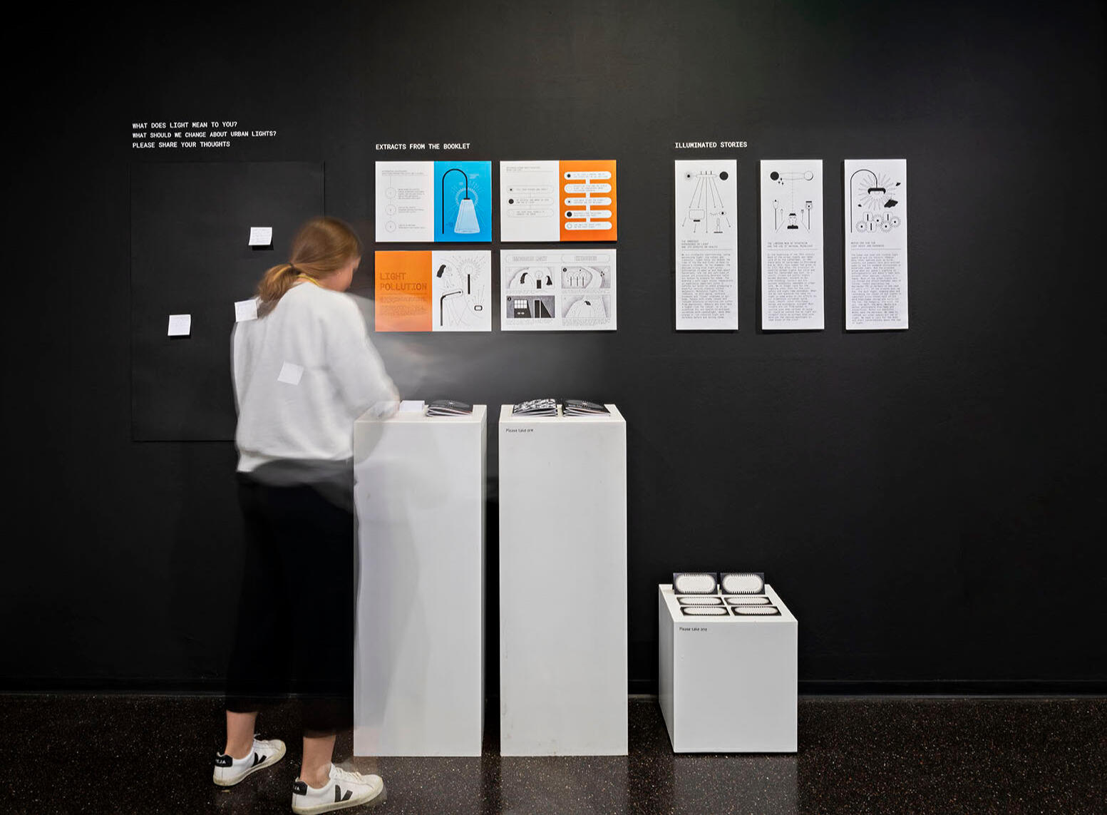 Light pollution exhibition